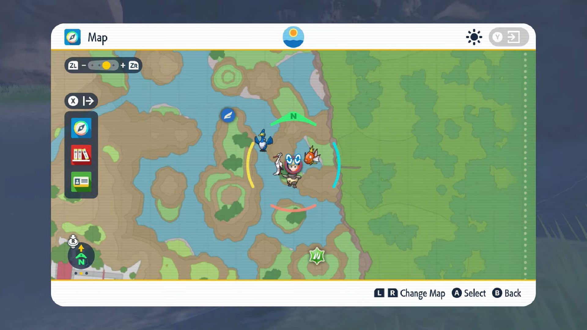 Prism Scale location (Image via Nintendo)