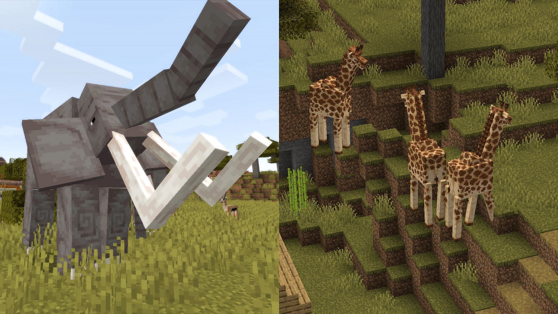 Experience the essence of wildlife in Minecraft (Image via curseforge.com) 