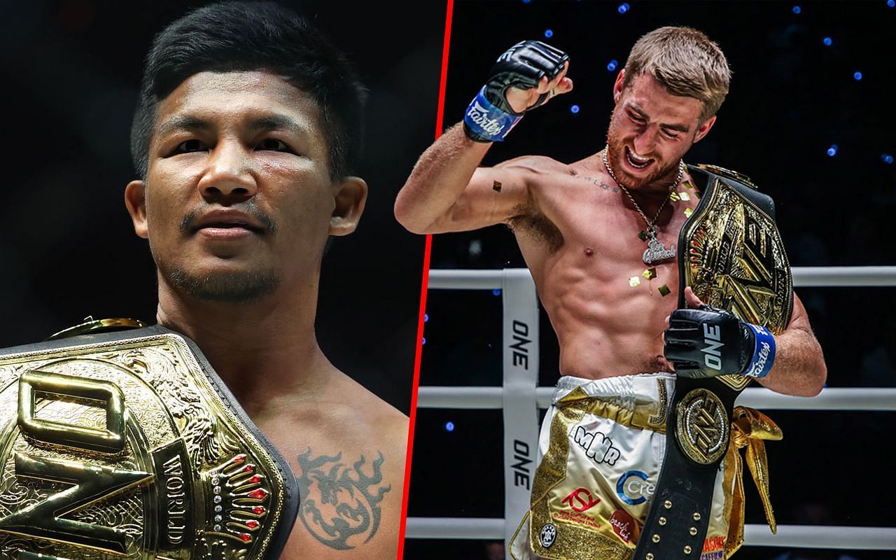 Rodtang Jitmuangnon and Jonathan Haggerty - Photo by ONE Championship