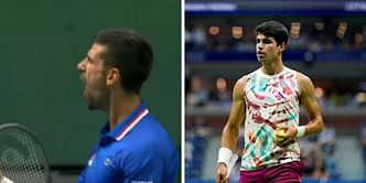 Watch: Roaring Novak Djokovic leads Serbia into Davis Cup knockouts after ousting Carlos Alcaraz-less Spain