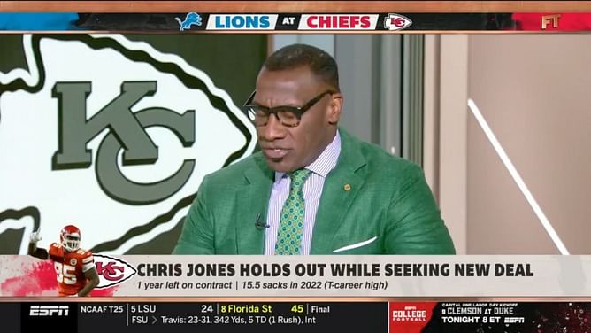 Watch: Shannon Sharpe addresses Stephen A. Smith as 'Skip' Bayless minutes into 'First Take' debut