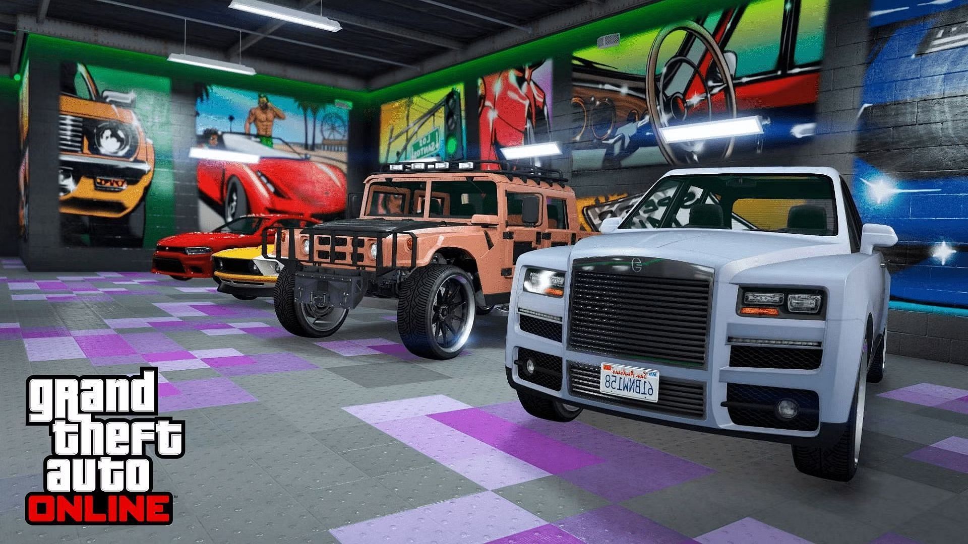 A brief about the ongoing GTA Online Auto Shop bonuses in GTA Online this week by Rockstar Games (Image via Rockstar Games)