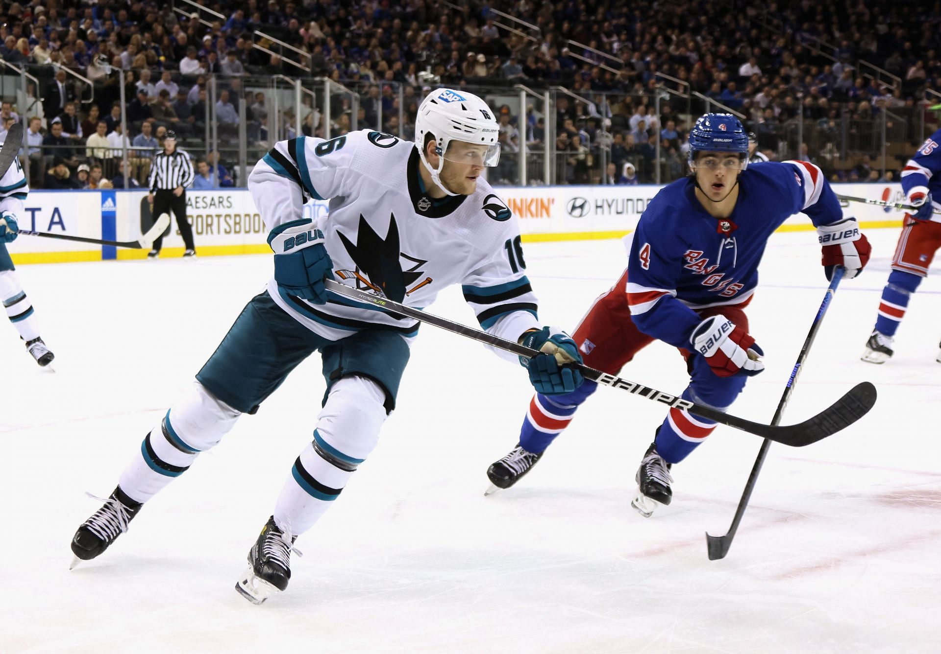 San Jose Sharks v New York Rangers