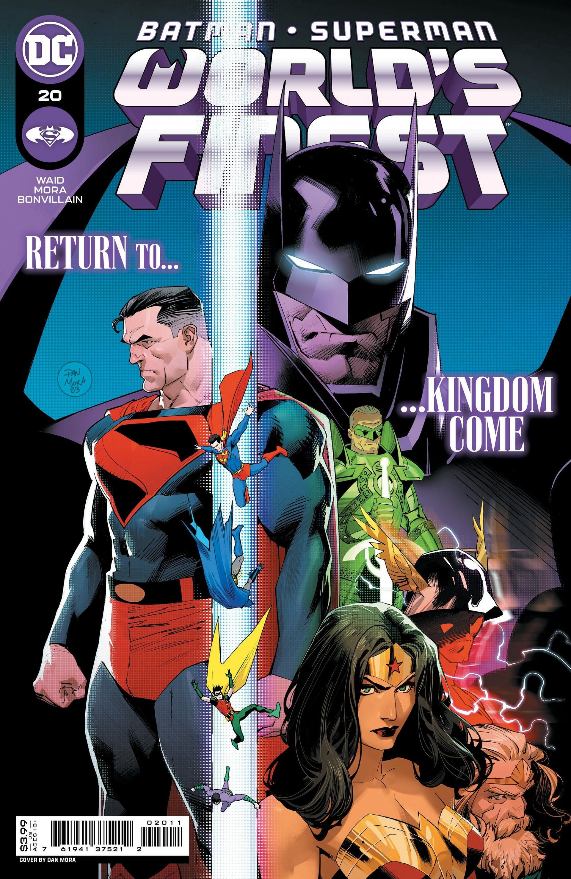 Original cover by Dan Mora for issue #20 (Image via DC)