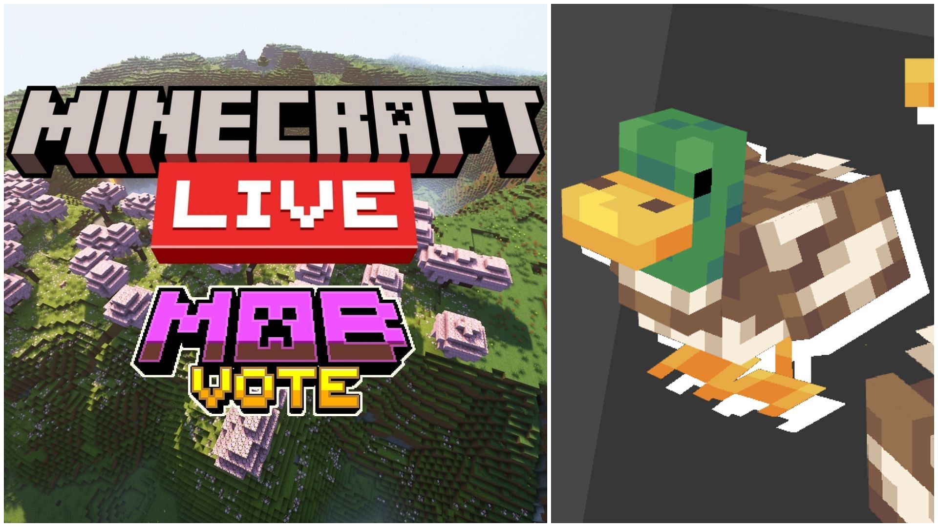 Minecraft players suspect duck to be one of the mobs for mob vote in 2023 (Image via Sportskeeda, artwork of duck via @Other_Goblin)