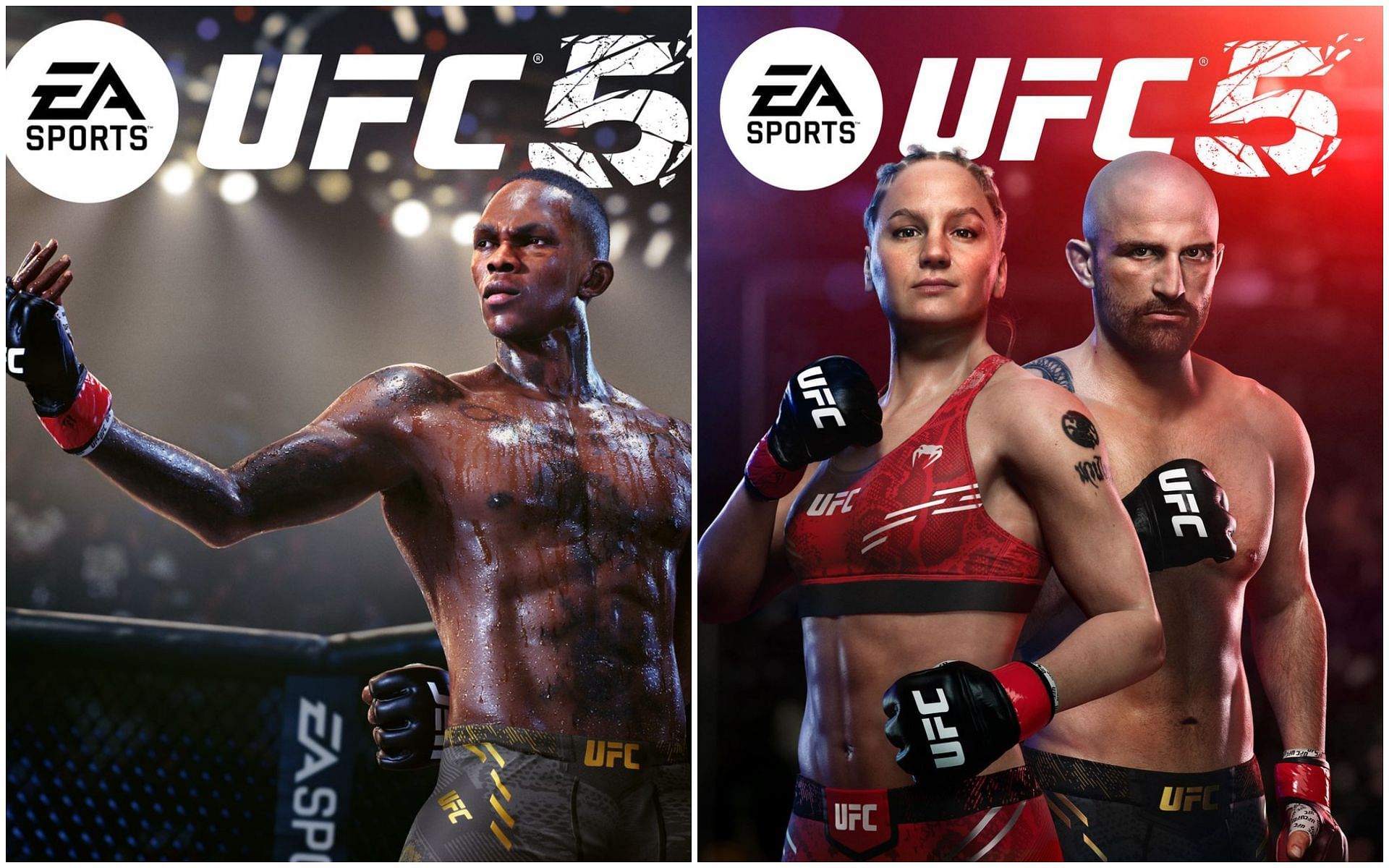 EA Sports UFC 5 covers