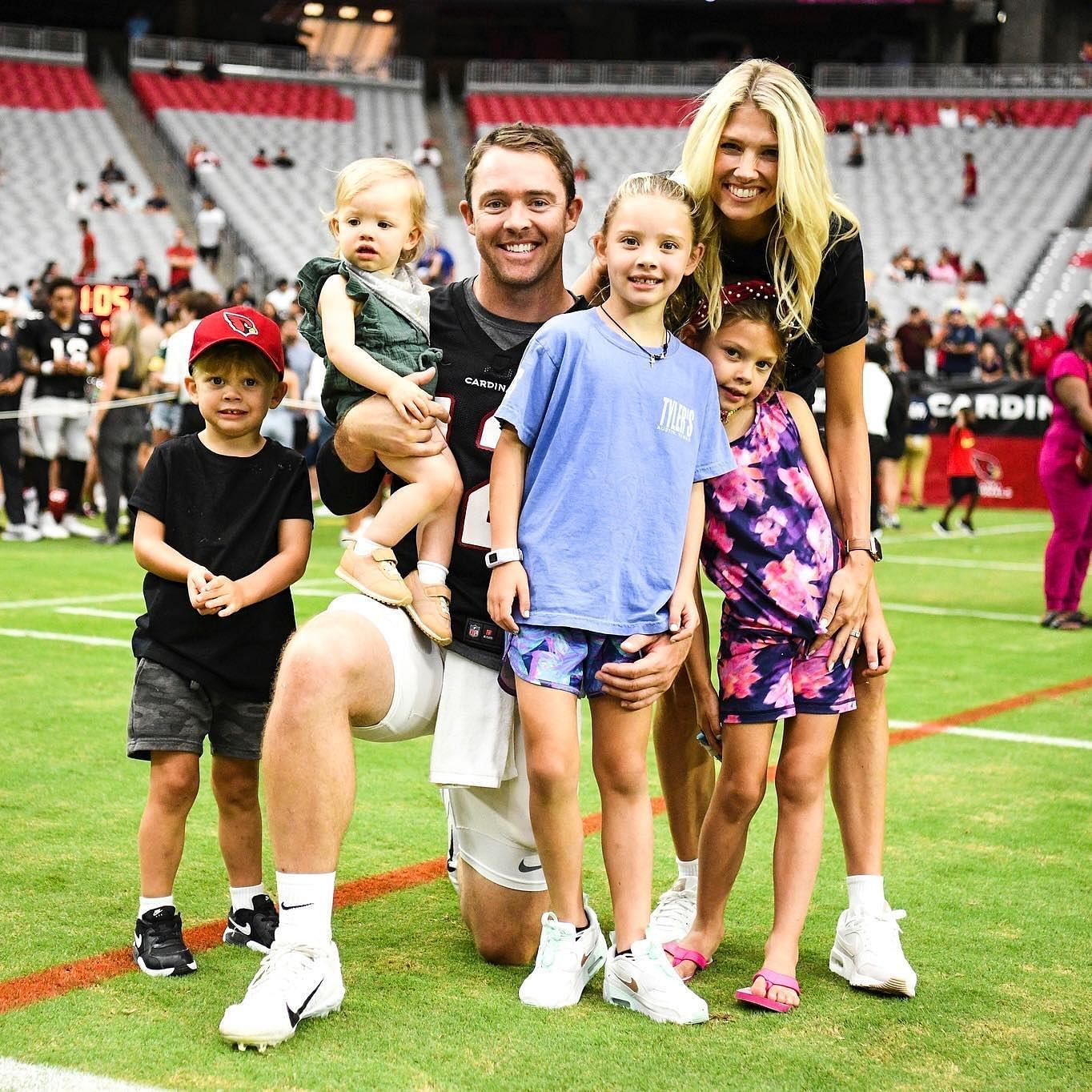 Colt McCoy with his family