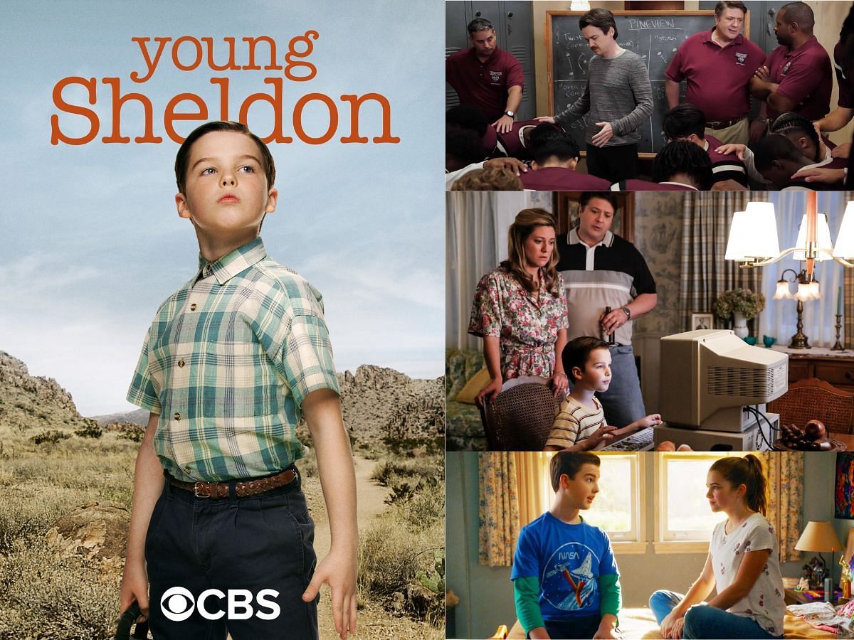 Young Sheldon aired season 6 last September. (Photos via CBS)