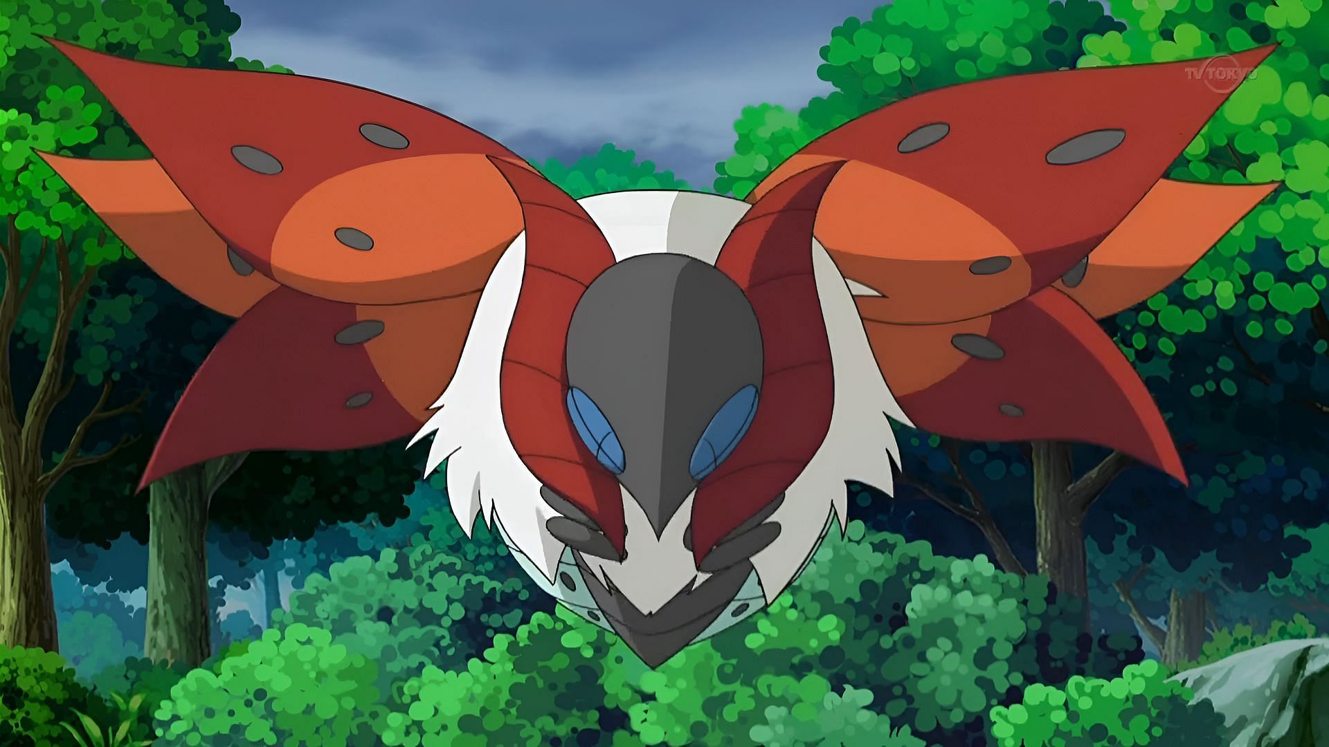 A Bug/Fire-type like Volcarona can give Hisuian Voltorb a tough time (Image via The Pokemon Company)