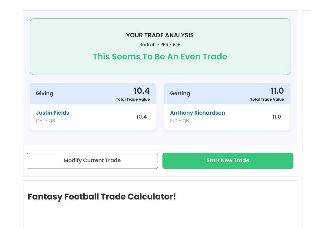 Fantasy Football Trade Value Chart: Week 3 (2022)