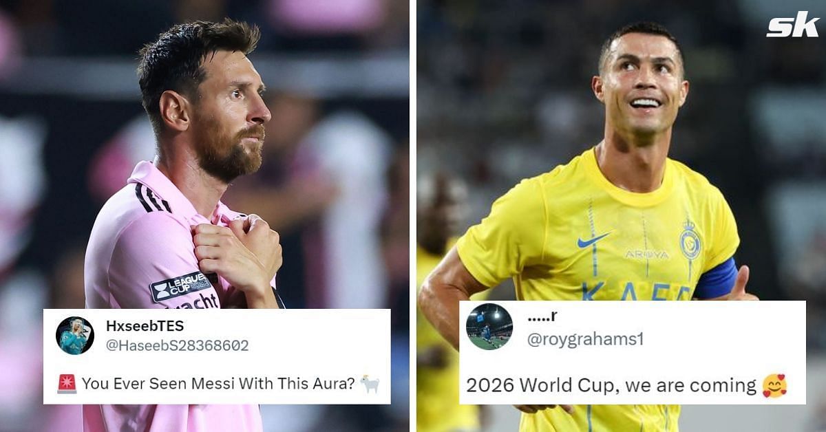 Fans commented about Messi on a Cristiano Ronaldo video