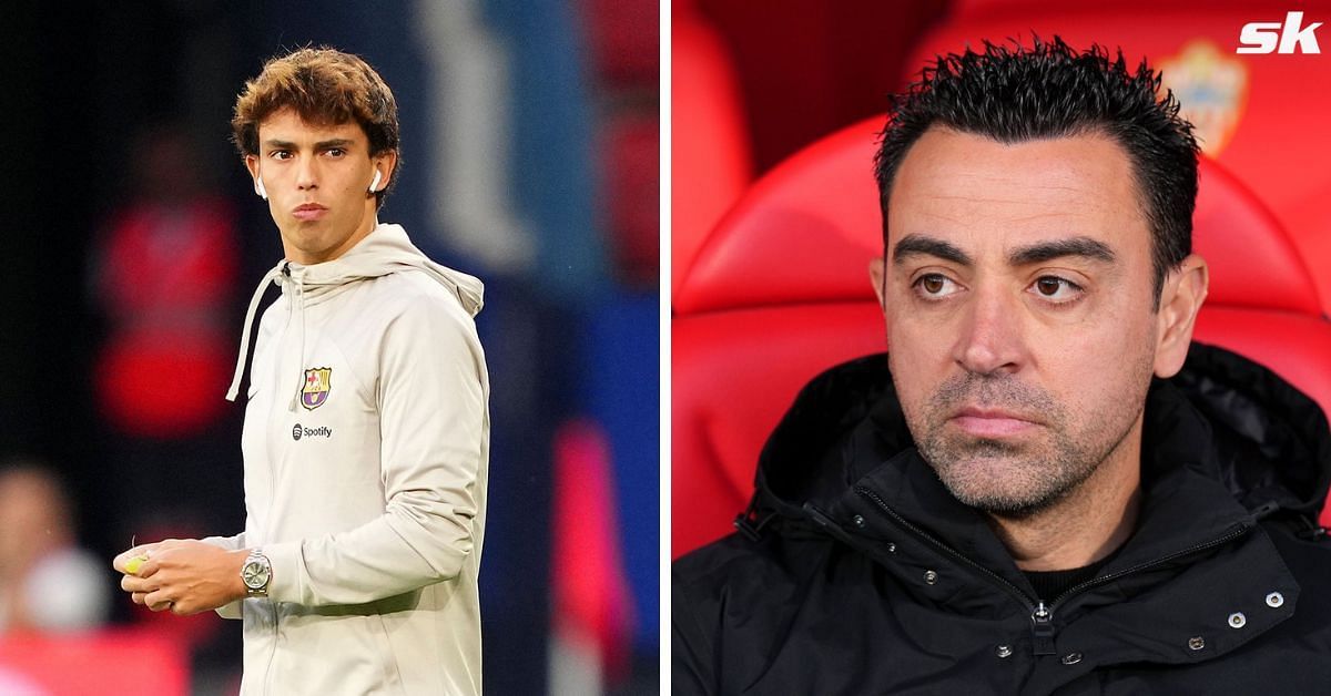 Joao Felix and Xavi Hernandez    