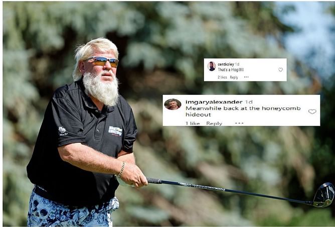 “That’s a Hog!!!!!” - John Daly's Instagram post amuses golf fans, but comes with an NSFW warning