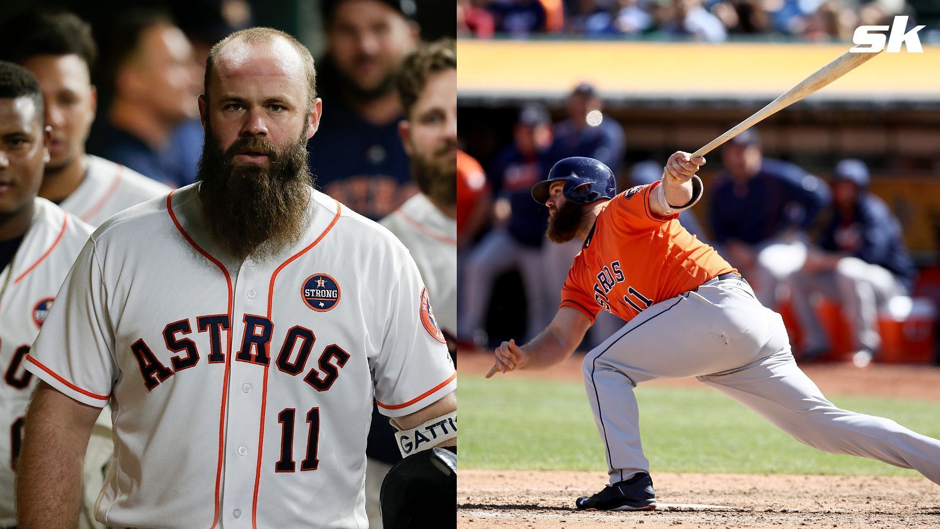 Astros' Evan Gattis sports new look in rehab assignment