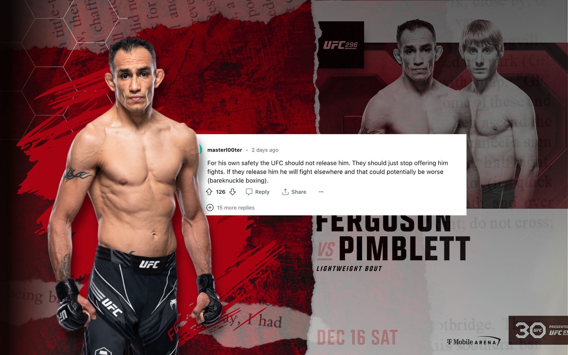 Fans debate over Tony Ferguson