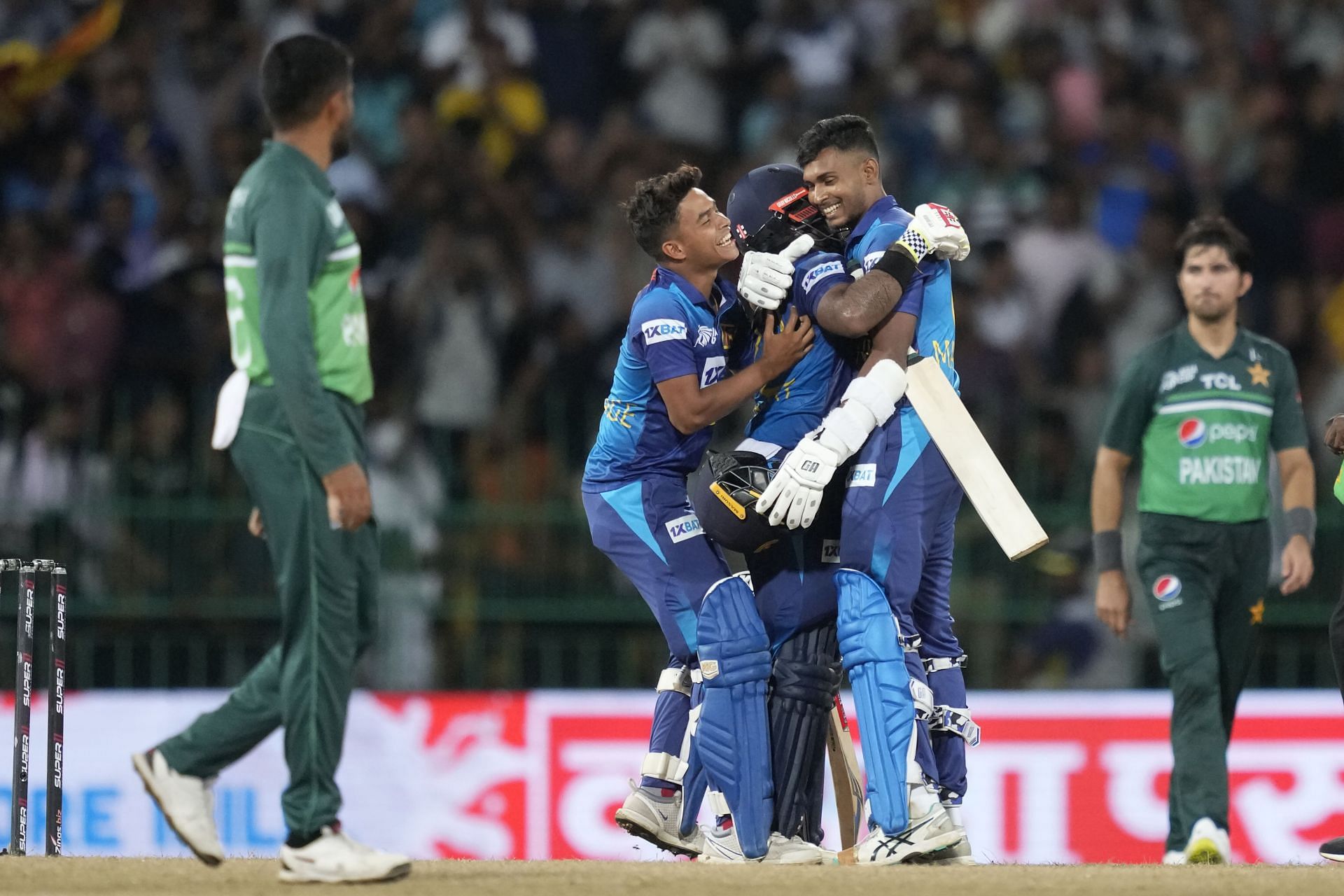 Sri Lanka beat Pakistan last night in a thrilling fashion [Getty Images]