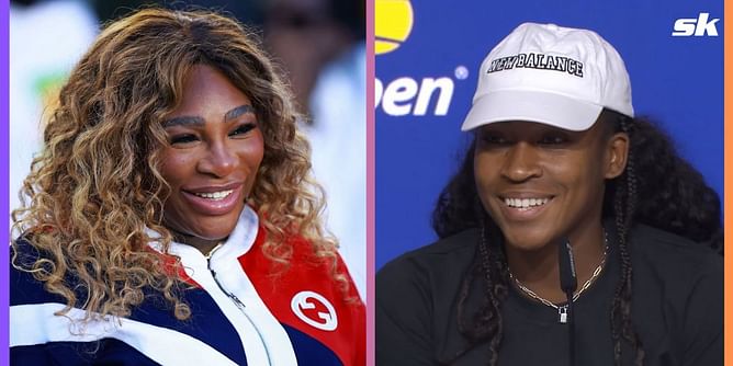 "I'm not going to sit here and be like, 'Oh, I'm shocked'" - Coco Gauff on being mentioned in same sentence as Serena Williams after making US Open SF