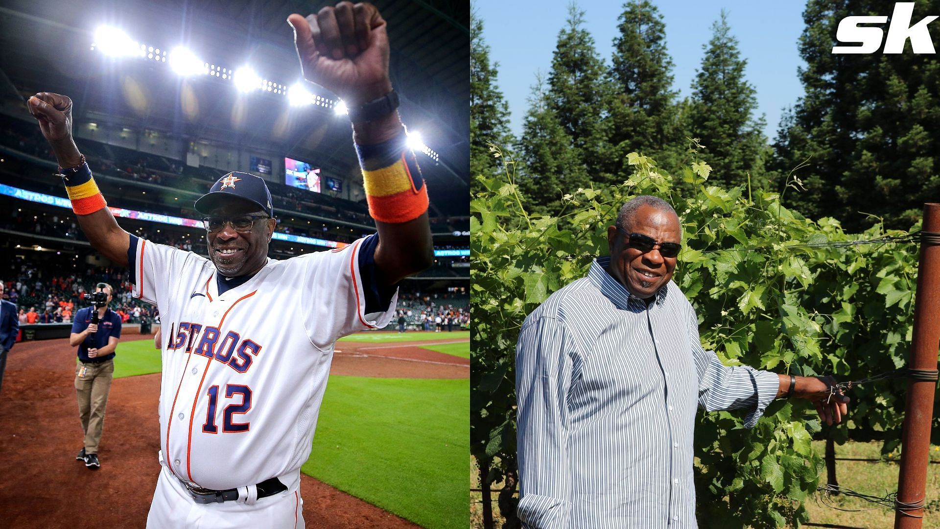 Dusty Baker was motivated to start his own vineyard by a Baseball Hall of Famer. [Image Credit: https://www.bakerfamilywines.com/]
