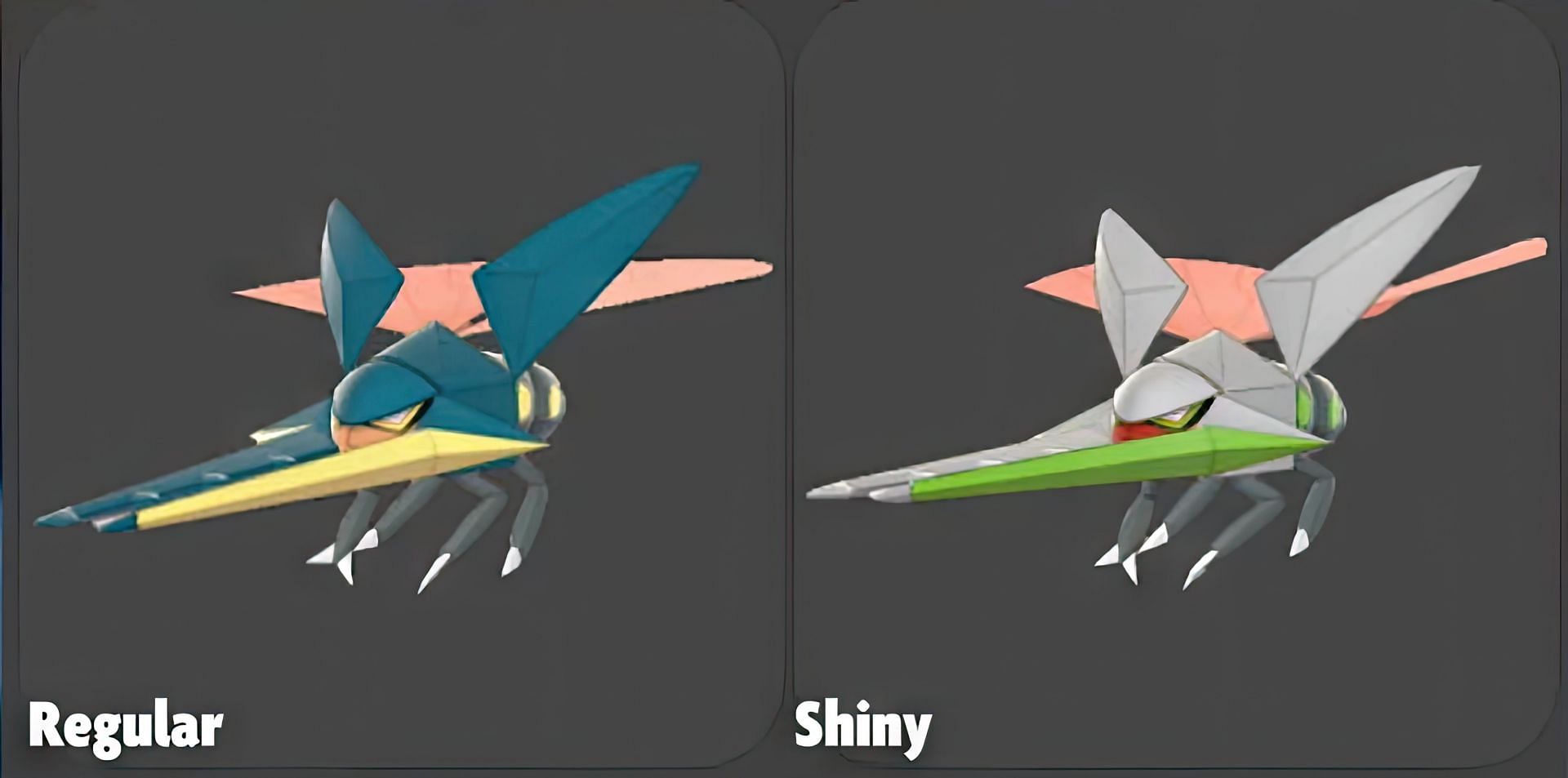 Normal and Shiny Vikavolt (Image via The Pokemon Company/YouTube: aDrive)