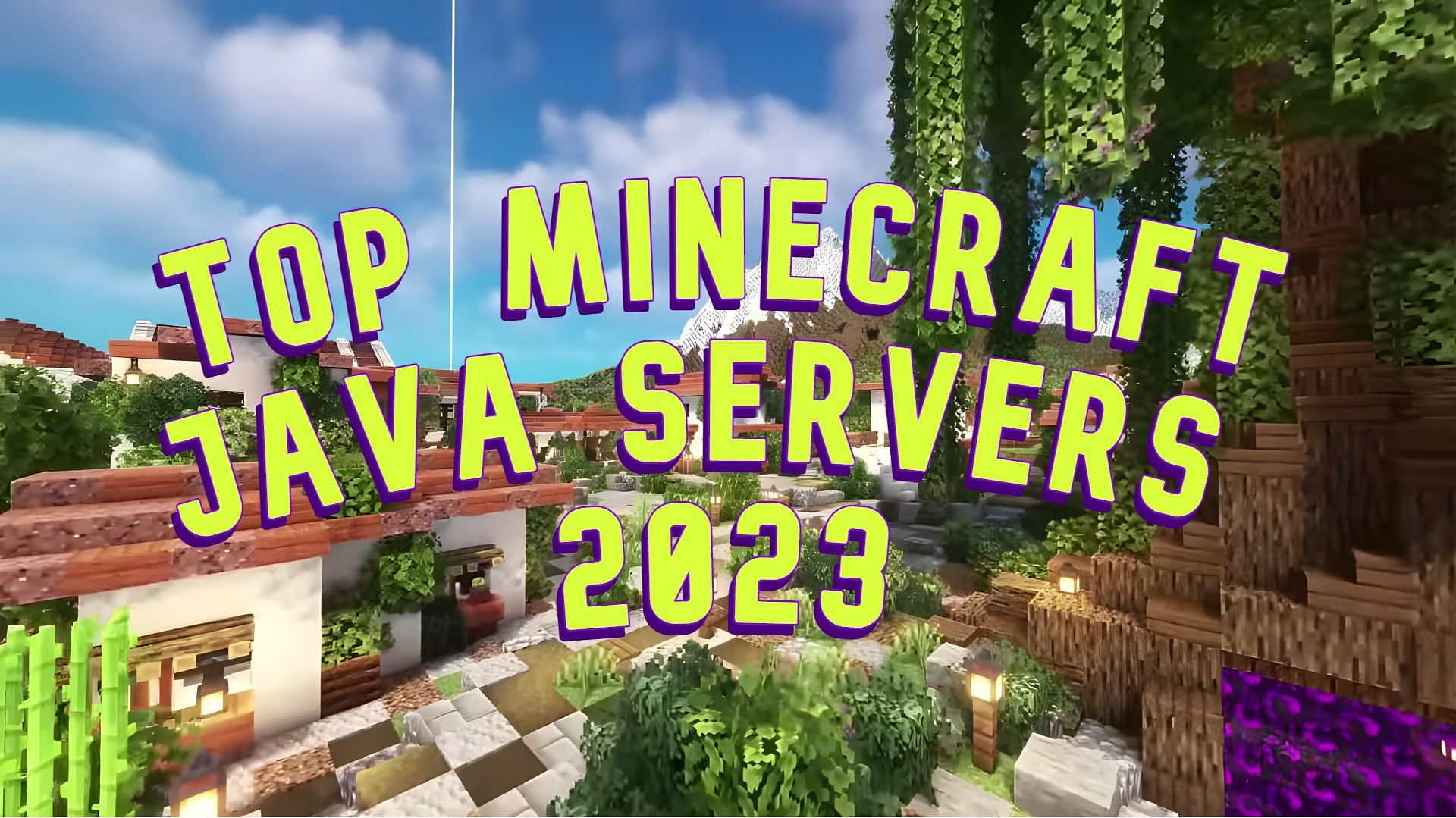 The best Minecraft Java servers so far in 2023 (Image via Sportskeeda)