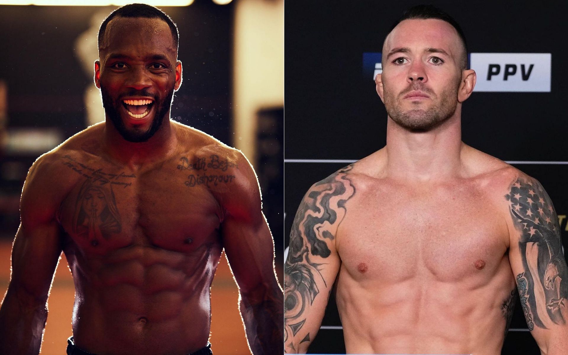 Leon Edwards (left) Colby Covington (right) [Image courtesy @leonedwardsmma @colbycovmma on Instagram]