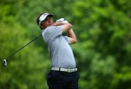 Nicholas Thompson, Lexi Thompson's brother, at the Memorial Tournament 2014 (Image via Getty)
