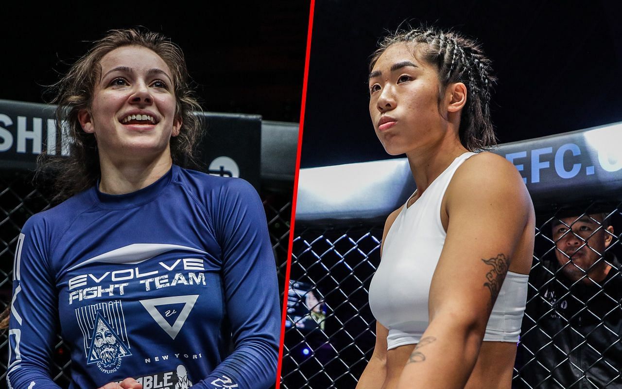 Danielle Kelly (Left) faces Jessa Khan (Right) at ONE Fight Night 14