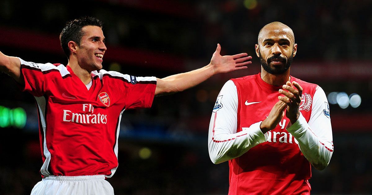 Former Arsenal star claims Robin van Persie was a better finisher than Thierry Henry