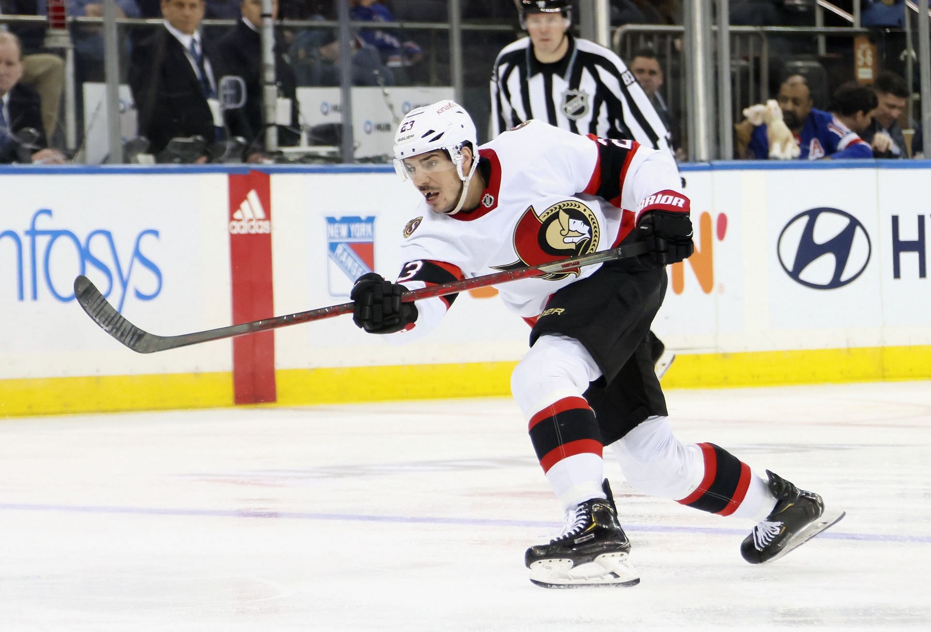 Travis Hamonic, Ottawa Senators v New York Rangers