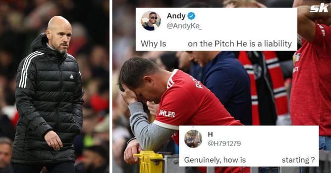 “He is a liability” “Our weak link” – Manchester United fans unhappy with star player returning to line-up for Crystal Palace match