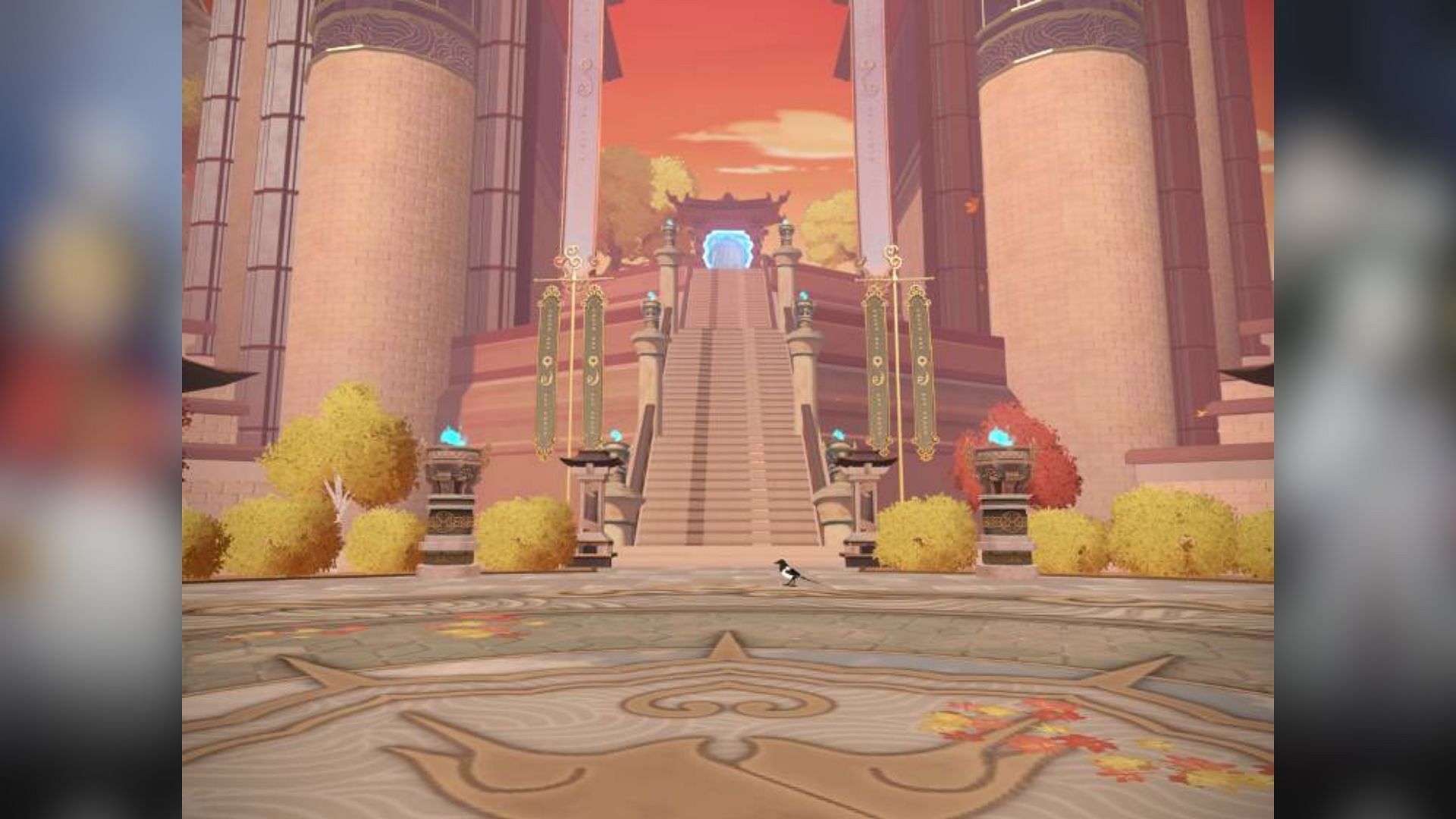 The new Tower of God New World lobby background, Festival Arena Entrance (Image via Netmarble)