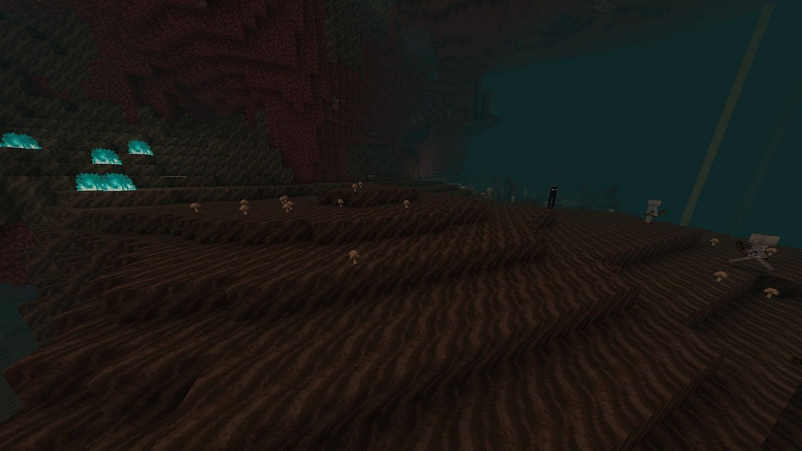 Soul valley spawn in the nether (Image via Mojang)