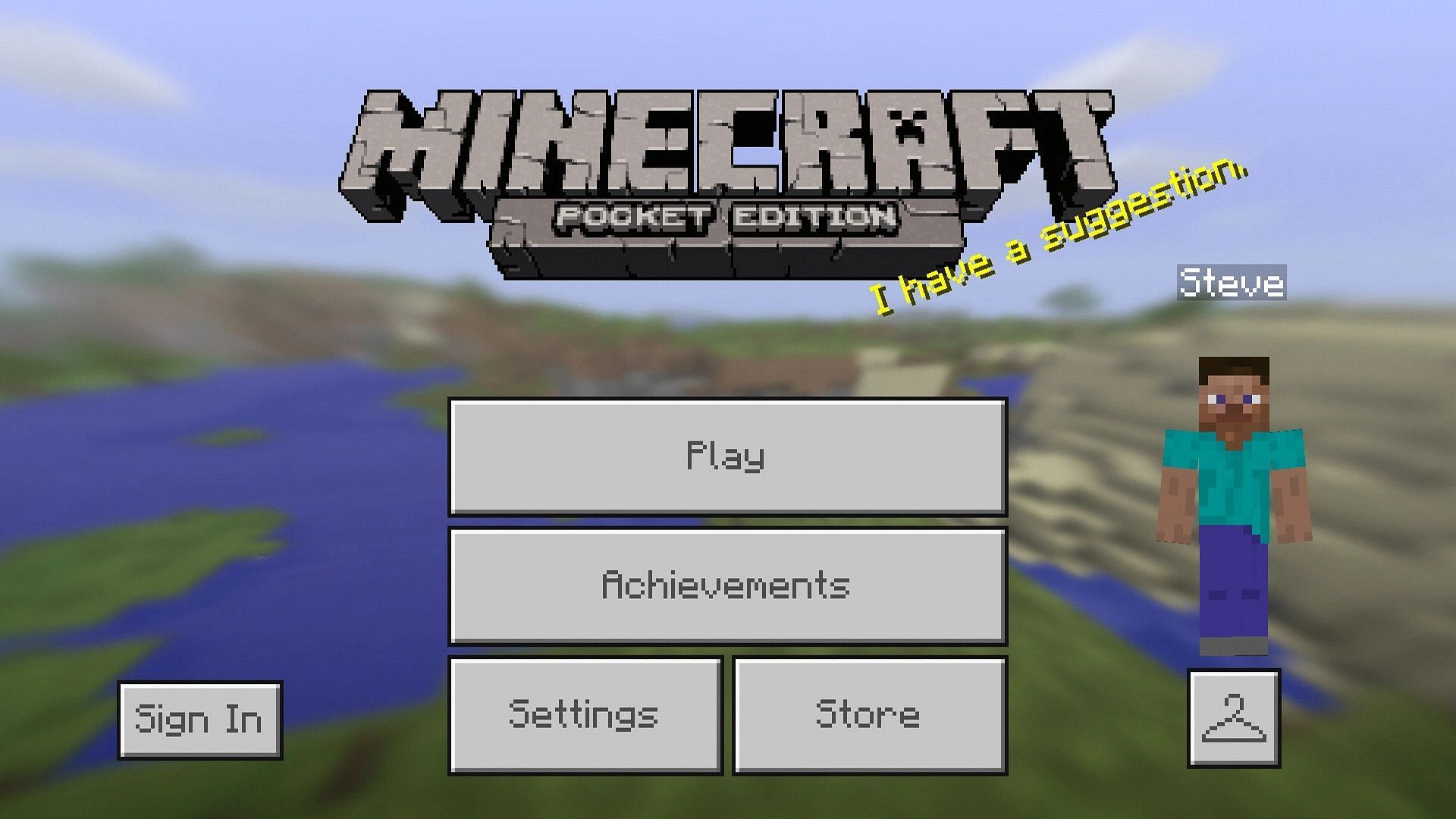 The pocket edition of Minecraft. (Image via Minecraft.fandom)