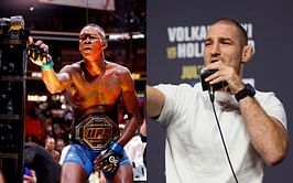 "I don't think he understands"- Israel Adesanya raises jet lag concerns for Sean Strickland ahead of UFC 293