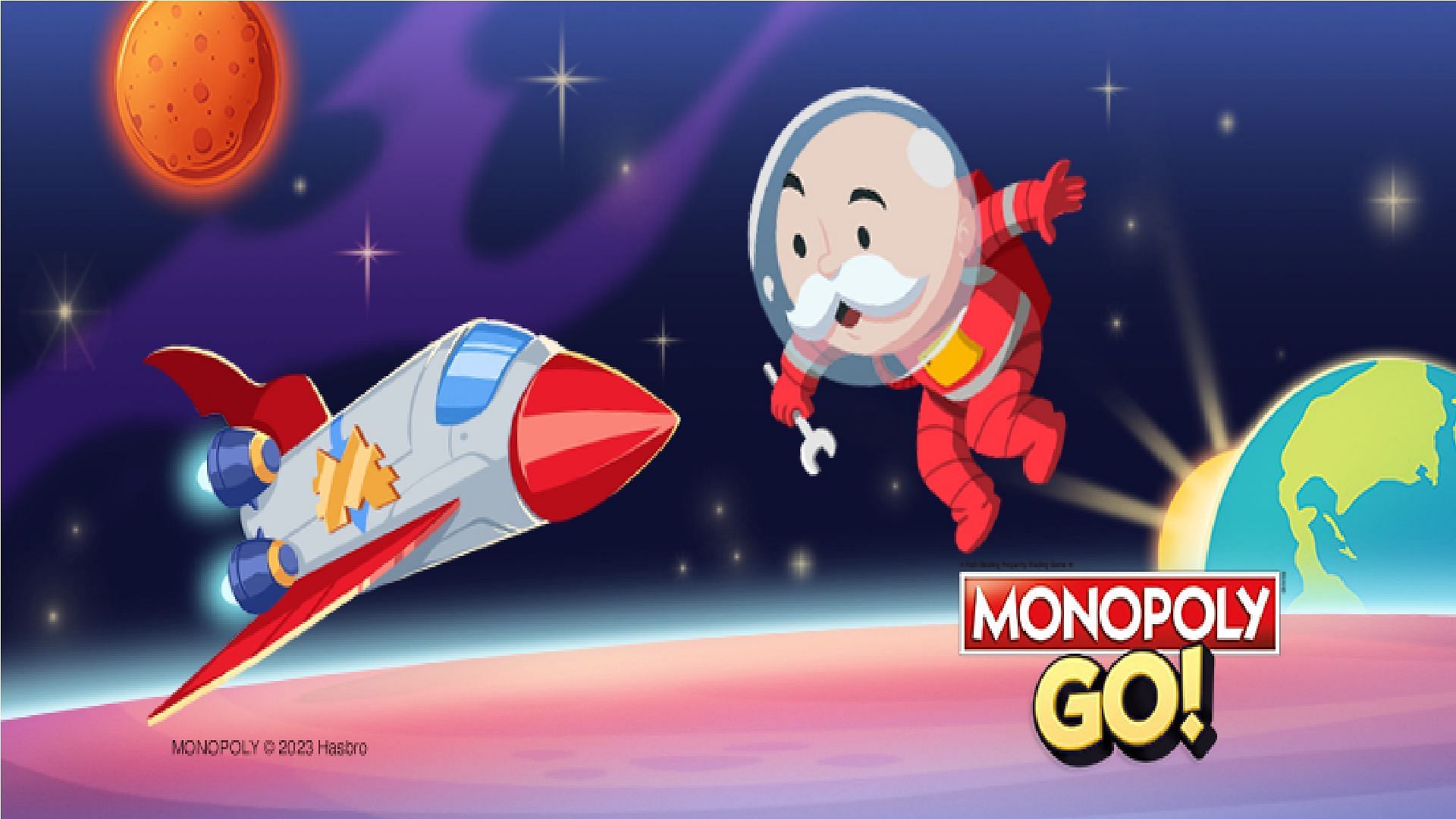 Galactic Adventure in Monopoly Go