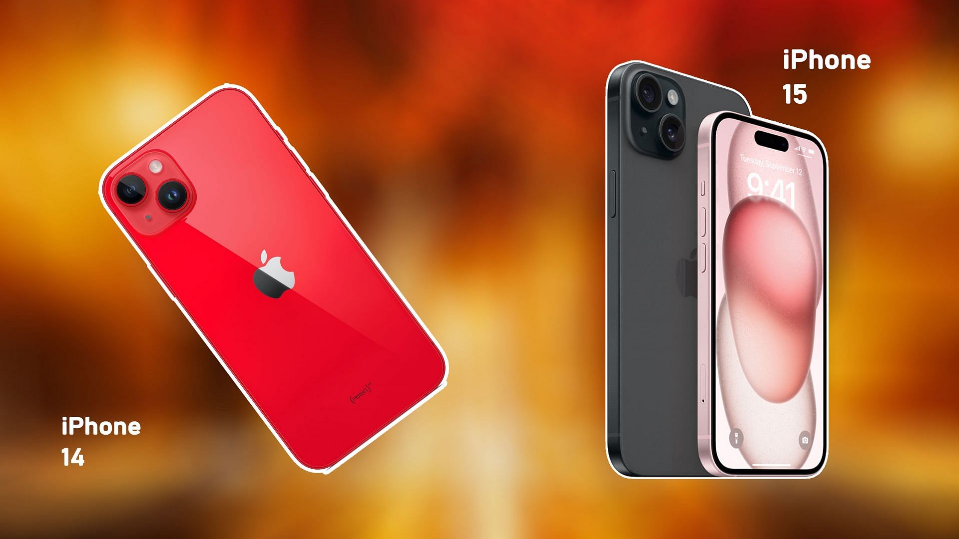 All differences between the iPhone 14 and the iPhone 15 (Image via Sportskeeda)