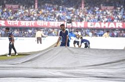 Australia set revised DLS target of 317 in 33 overs following rain delay in IND vs AUS 2nd ODI in Indore