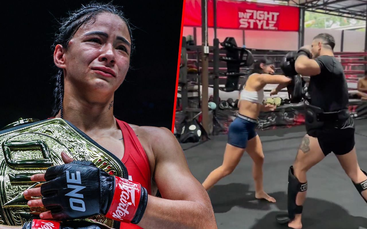 ONE atomweight Muay Thai world champion Allycia Hellen Rodrigues [Credit: ONE Championship]