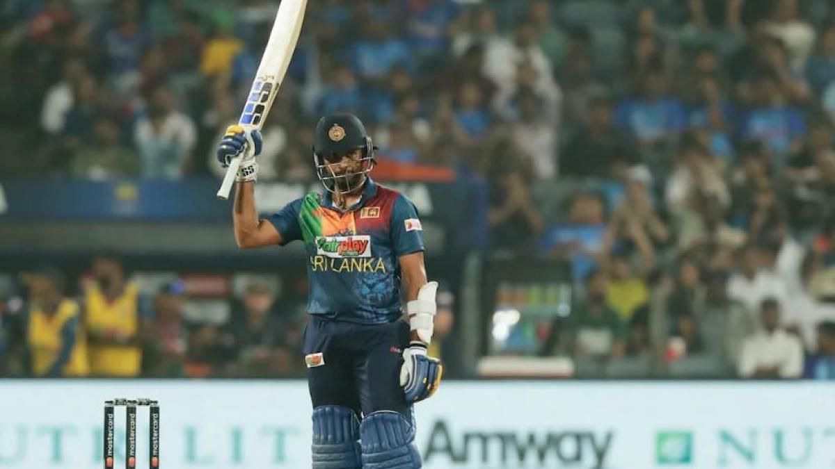 Dasun Shanaka's innings helped the Lankans put up a fight against India