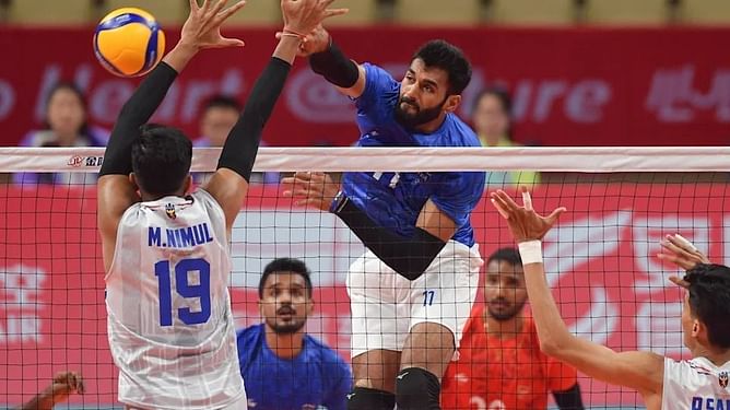 Indian men's volleyball team's Asian Games 2023 journey comes to an end with a defeat against Pakistan