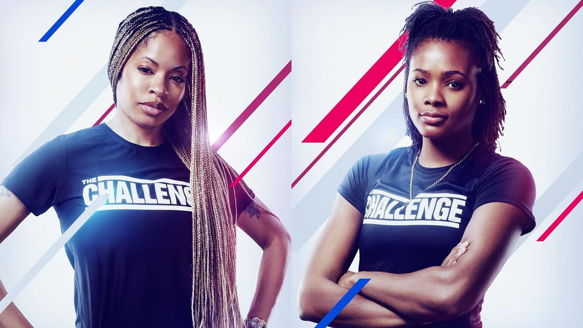 Tiffany and Michaela fight it out to survive The Challenge USA.  (Images via Instagram/@thechallenge)