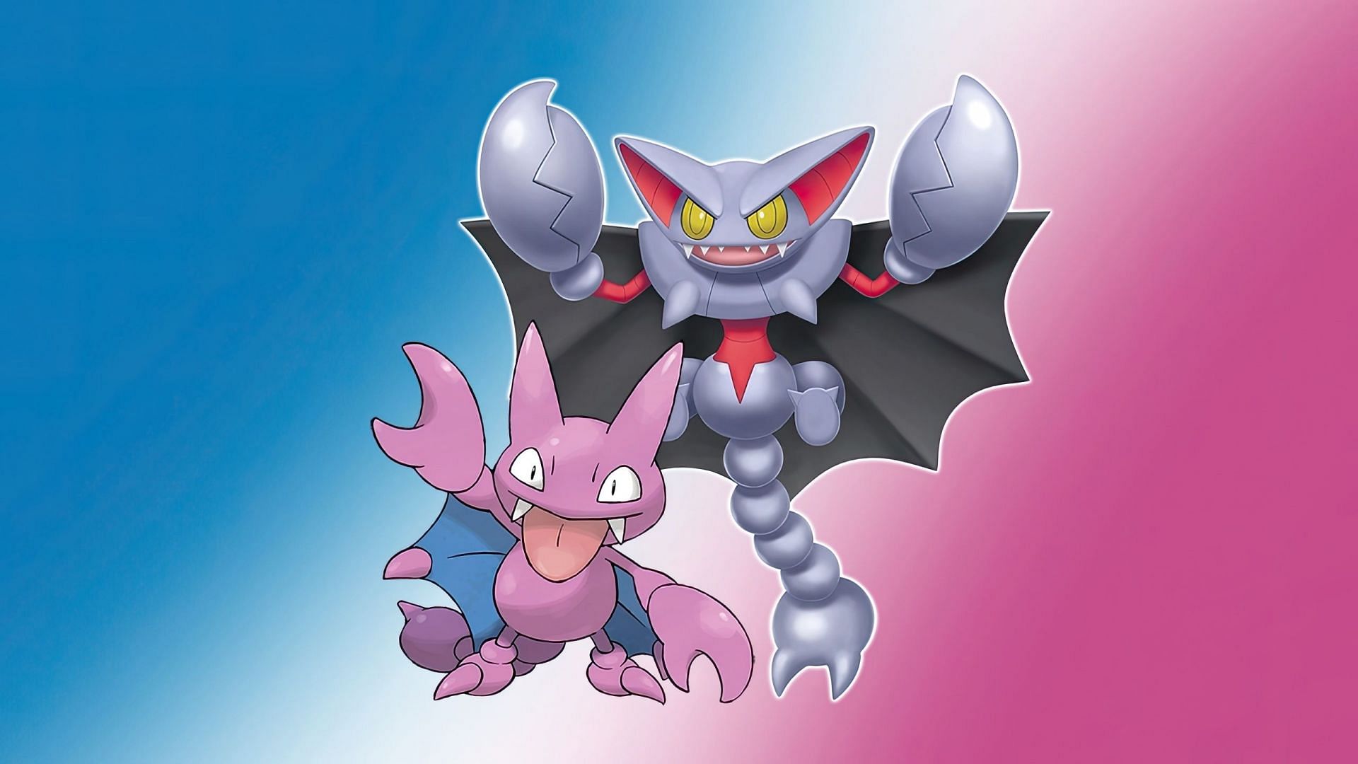 Gligar and Gliscor, as seen in the main series. (Image via The Pokemon Company)