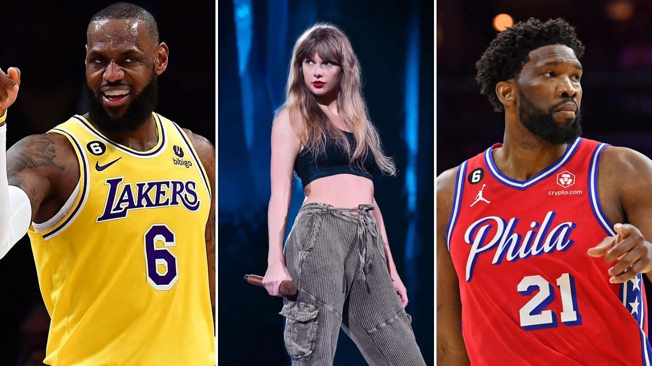 The Lakers and the Sixers were casualties of the &quot;Taylor Swift curse&quot; during the 2023 NBA playoffs