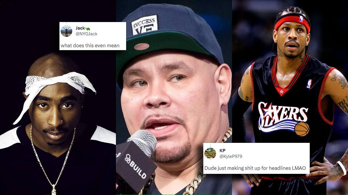 Fans react to Fat Joe comparing Allen Iverson and Tupac