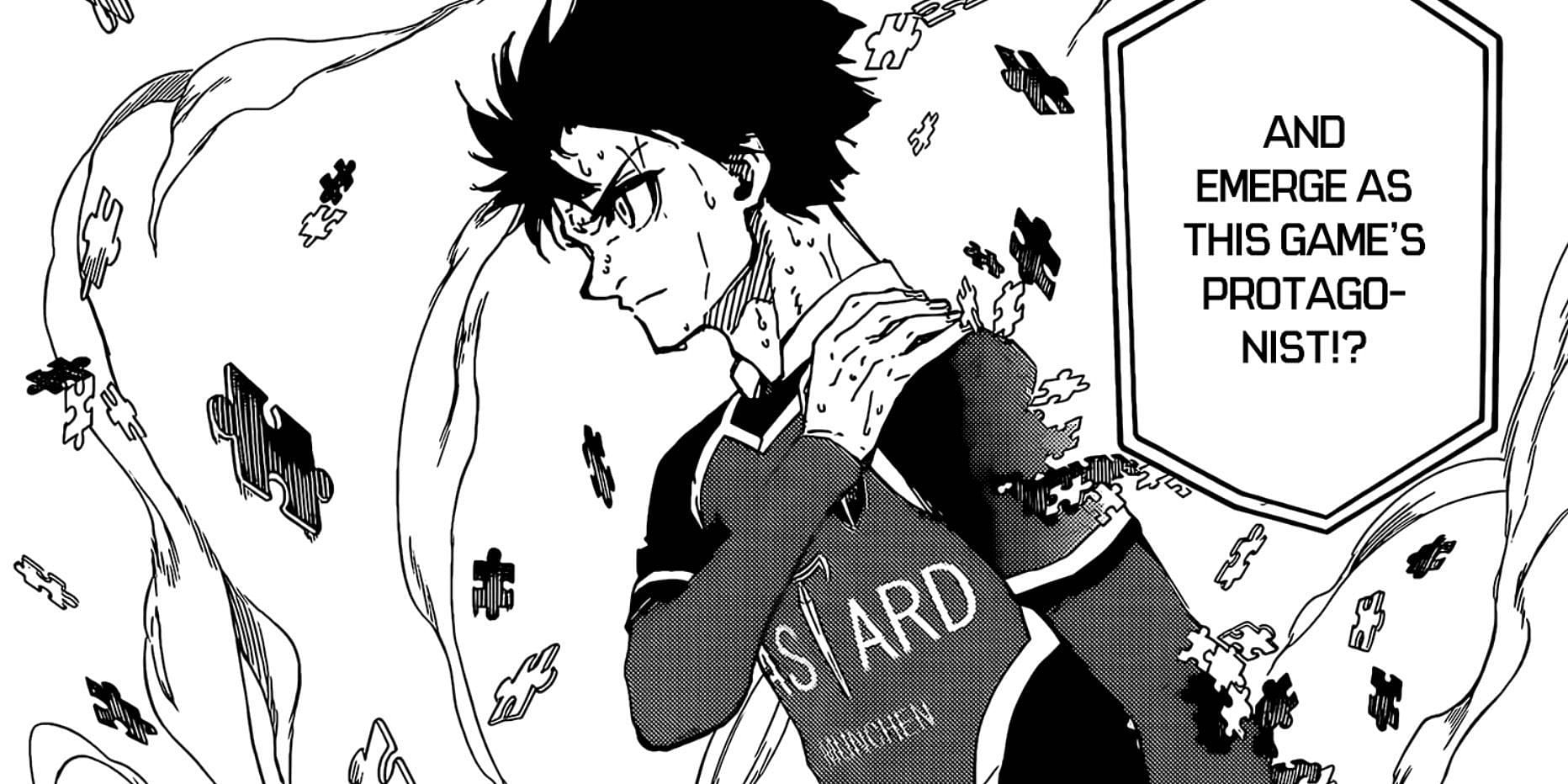 Yoichi Isagi as seen in Blue Lock chapter 231 (Image via Kodansha)