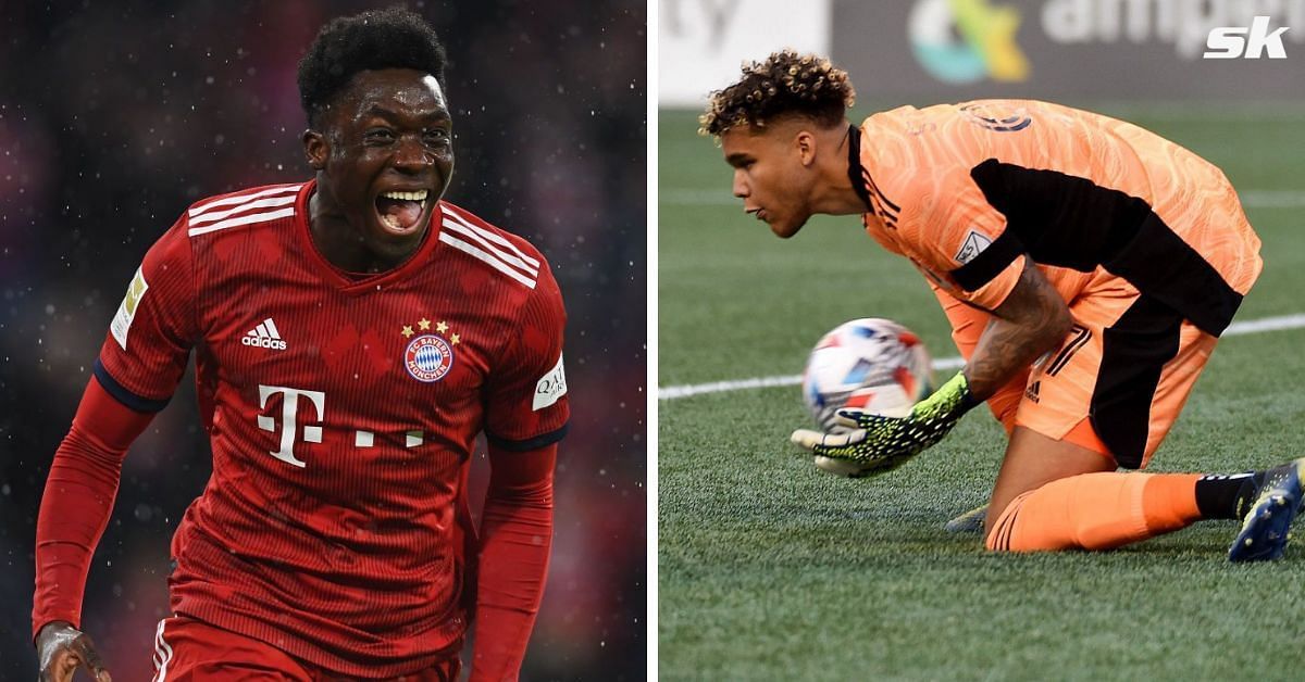 Alphonso Davies applauds MLS goalkeeper after his stellar assist