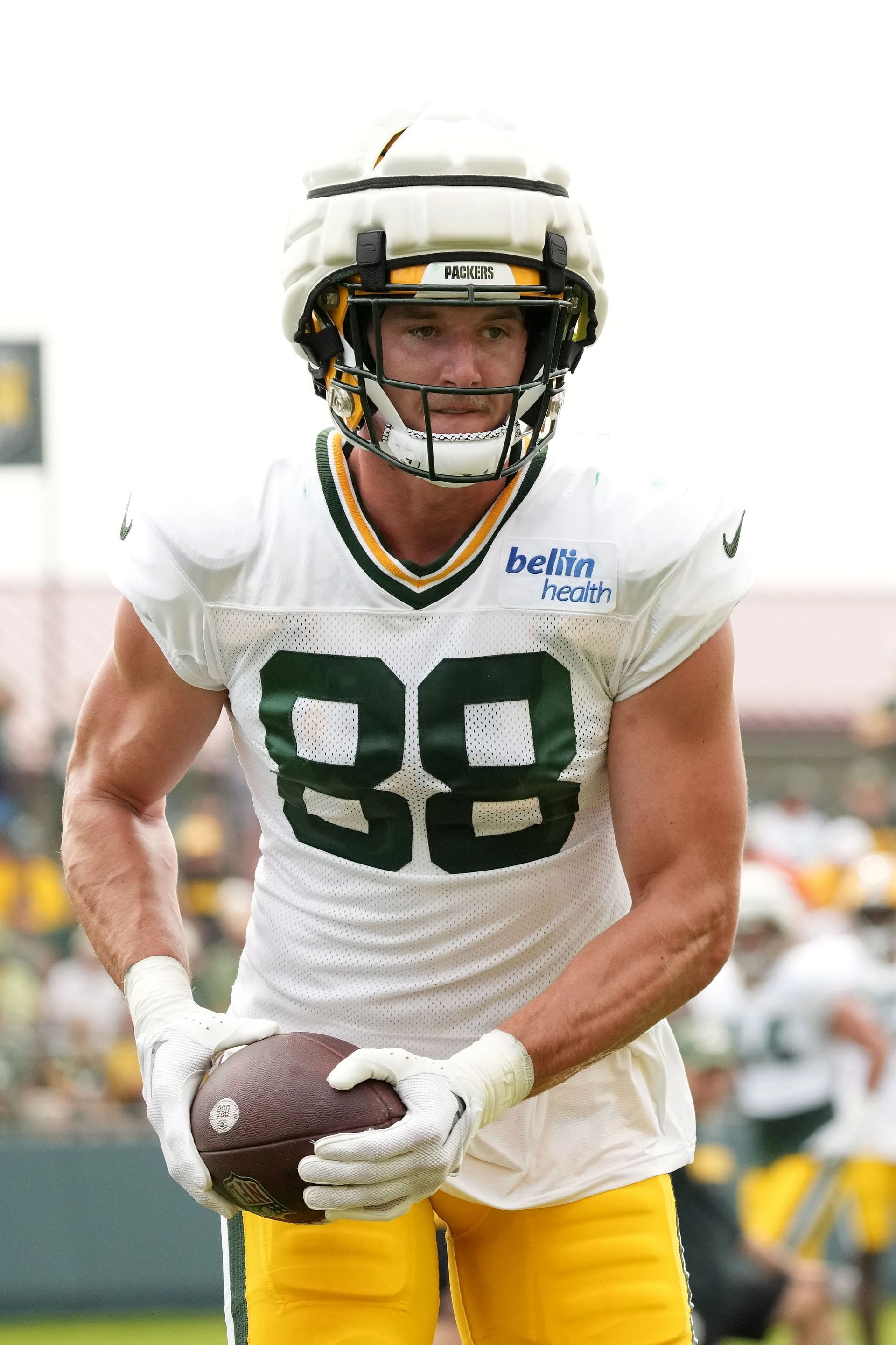 Luke Musgrave at Green Bay Packers Training Camp