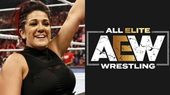 [Photo] WWE Superstar Bayley shares a picture with top AEW star