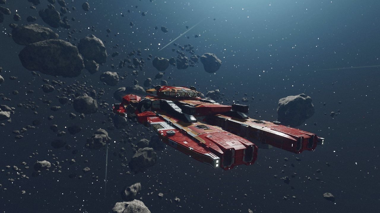 Starfield offers a ton of ships that you can steal from the factions. (Image via Bethesda Softworks)