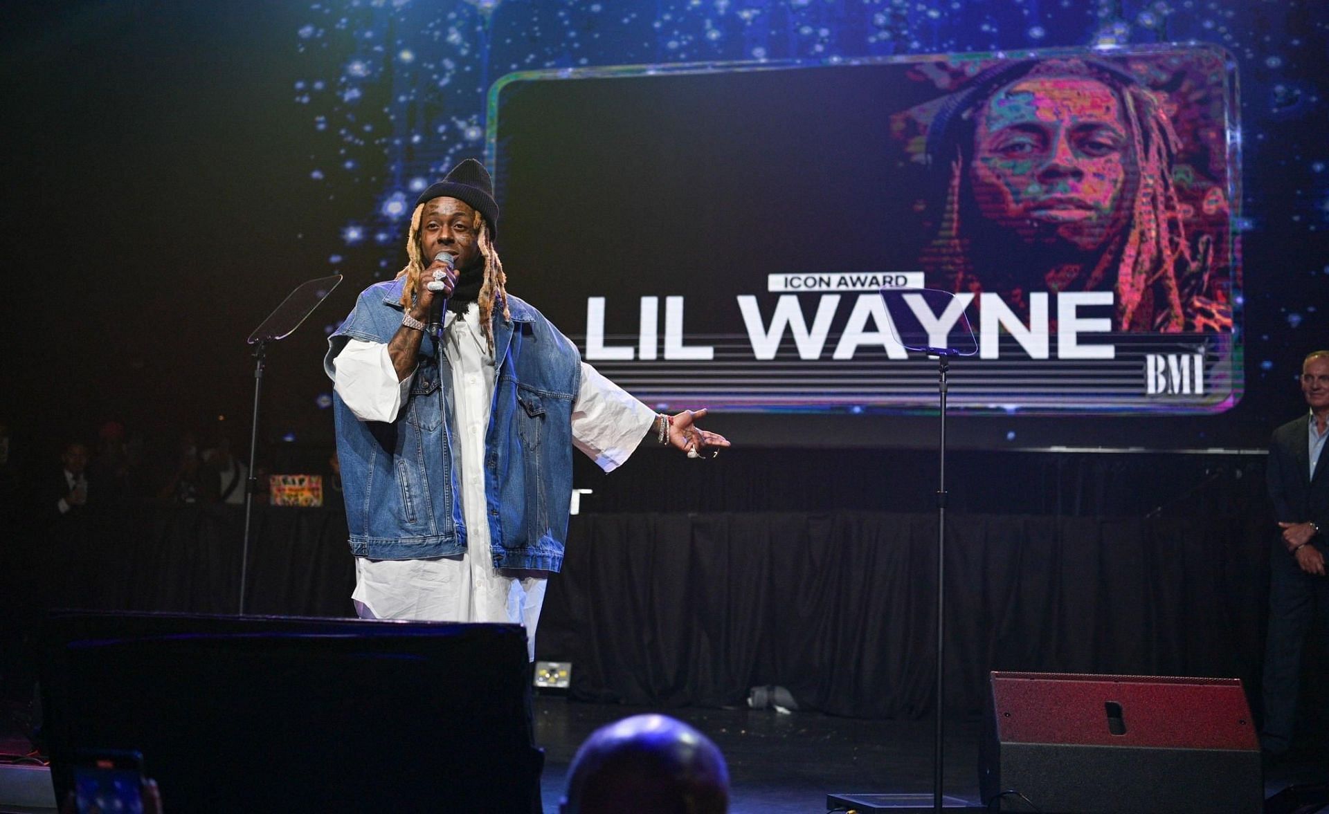 Lil Wayne at the 2023 BMI Awards (Image via Getty Images)